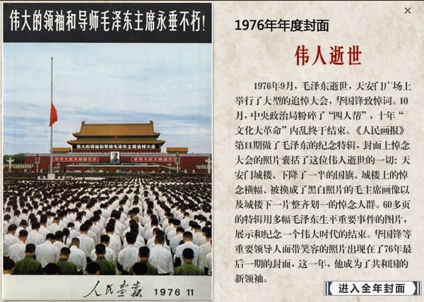 《人民画报》60年封面震撼回顾